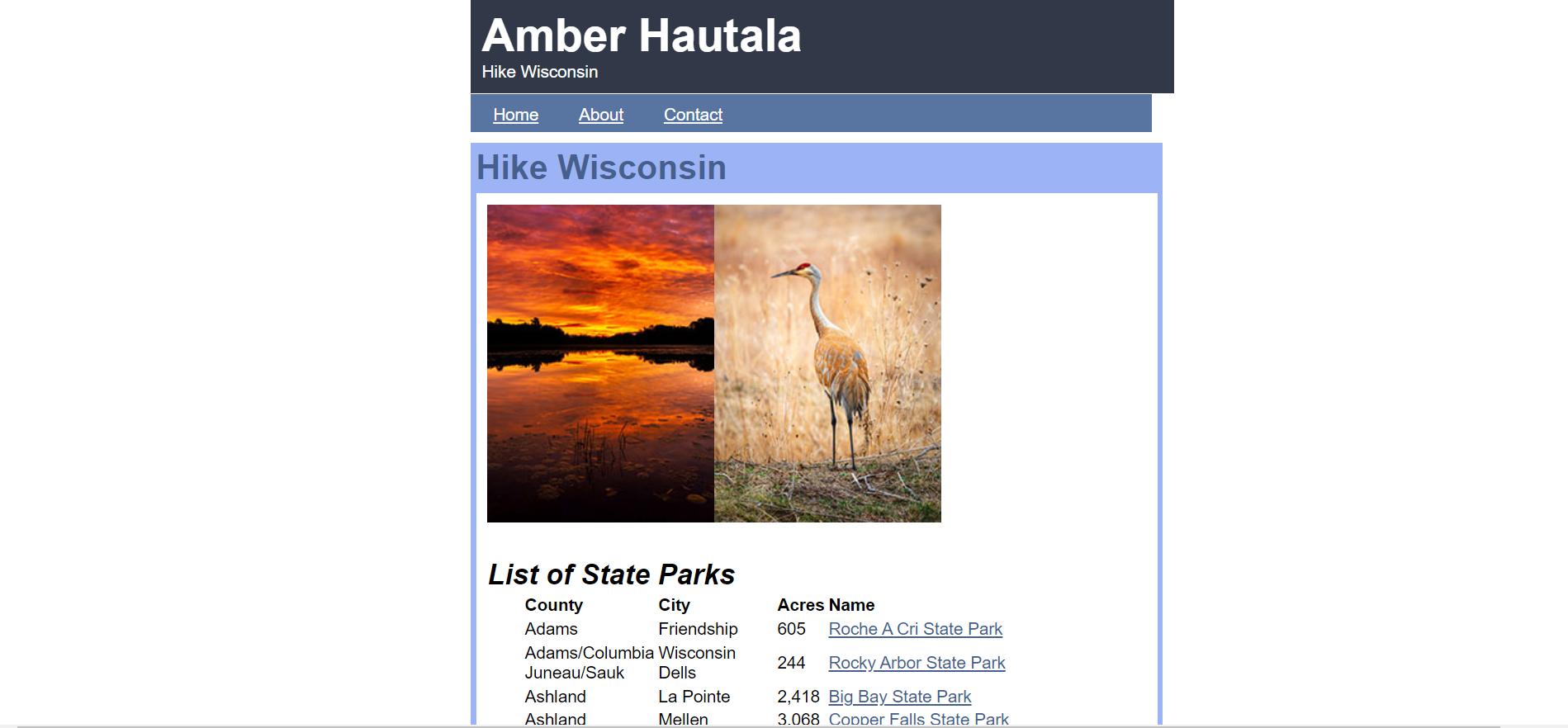Hike Wisconsin
