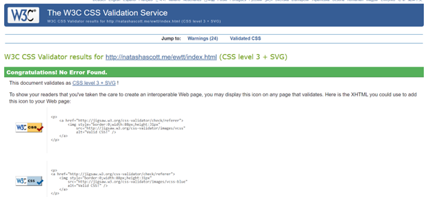 CSS Validator
